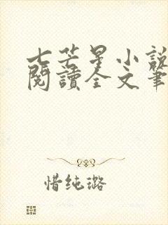 七芒星小说免费阅读全文笔趣阁