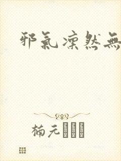 邪气凛然无弹窗