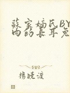 苏家嫡氏BY吃肉的长耳兔