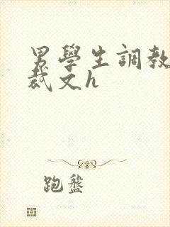 男学生调教男总裁文h