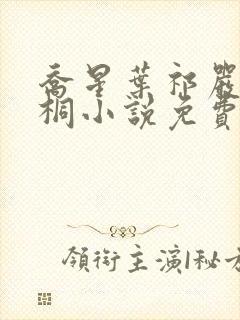 乔星叶祁严梁雨桐小说免费阅读封面