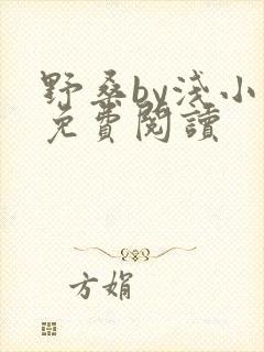 野桑by浅小说免费阅读封面