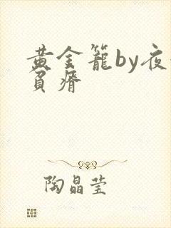 黄金笼by夜很贫瘠封面