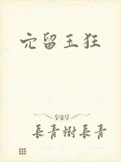 穴留玉狂封面