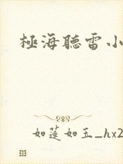 极海听雷小说