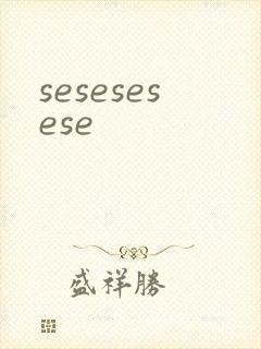 sesesesese封面