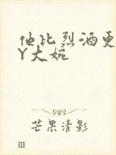 他比烈酒更撩BY大婉