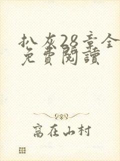 扒灰28章全部免费阅读封面