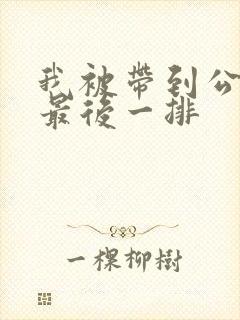 我被带到公交车最后一排