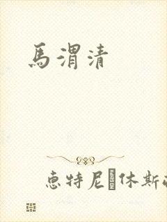 马渭清封面