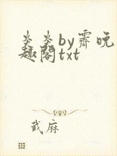 炎炎by霁晚笔趣阁txt封面