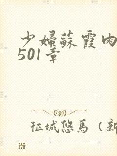 少妇苏霞肉欲第501章