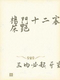 杨门十二寡妇肉床艳