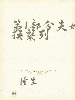 第1部分夫妇交换系列封面
