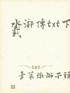 水浒传txt下载