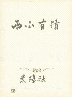 两小有猜