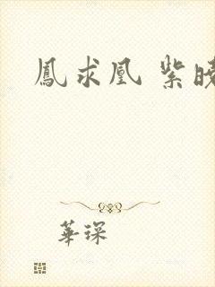 凤求凰 紫晓