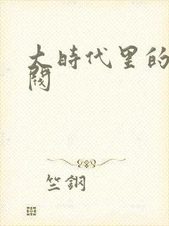 大时代里的小军阀封面