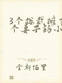 3个总裁拥有一个妻子的小说
