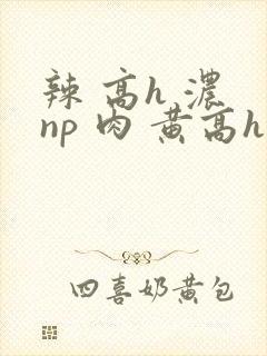 辣 高h 浓 np 肉 黄高h
