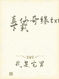 真仙奇缘txt下载封面