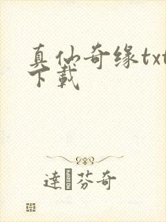 真仙奇缘txt下载