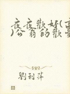 夜夜欢好(高h)公翁的欢爱