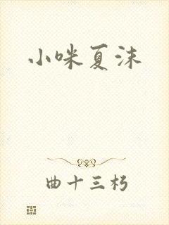 小咪夏沫