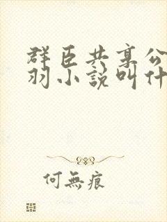 群臣共享公主银羽小说叫什么