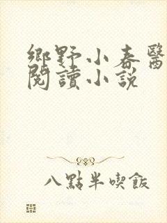 乡野小春医免费阅读小说封面
