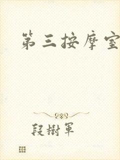 第三按摩室小说封面