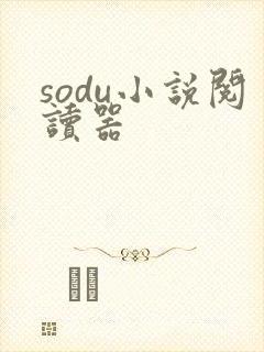 sodu小说阅读器