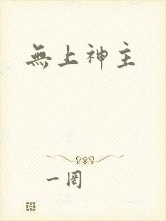 无上神主封面