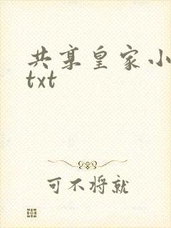 共享皇家小公主txt