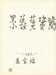 黑莲花攻略手册小说免费阅读