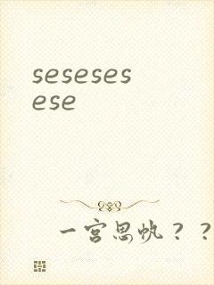 sesesesese封面