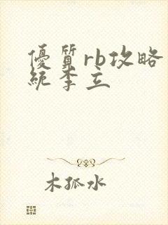 优质rb攻略系统李立
