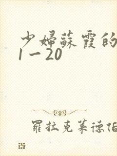 少妇苏霞的沉沦1一20封面