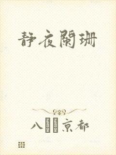 静夜阑珊