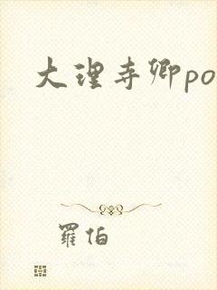 大理寺卿po