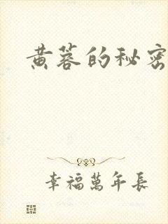 黄蓉的秘密