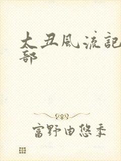 大丑风流记第二部
