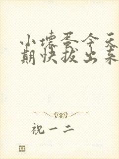小坏蛋今天危险期快拔出来