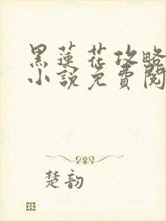 黑莲花攻略手册小说免费阅读