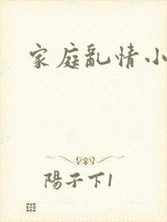 家庭乱情小说