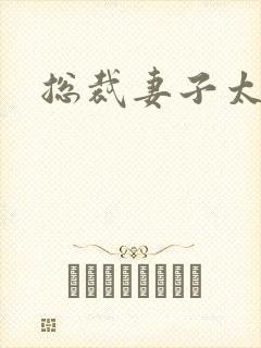 总裁妻子太诱人