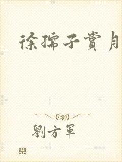 徐孺子赏月封面