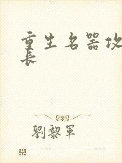 重生名器攻略兄长封面