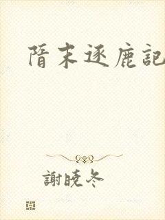 隋末逐鹿记
