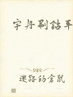 宇丹刷钻平台